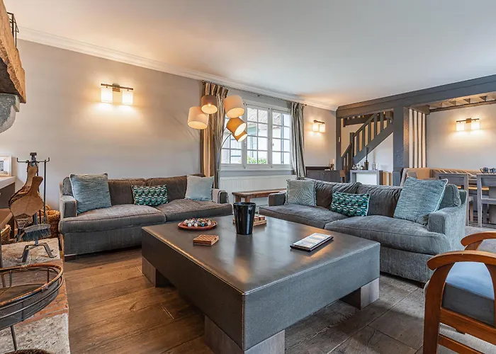 Villa Luxueuse Chaumiere 4 Avec Piscine Deauville